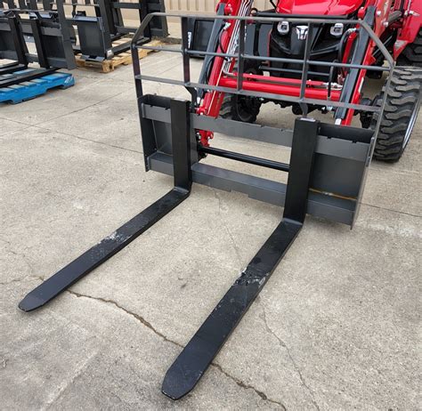 skid steer bolt on pallet forks|universal mount pallet forks.